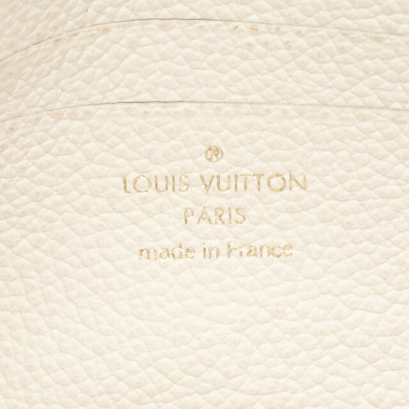 Louis Vuitton Ivy Leather Pink Bag White Shoulder Empreinte Wallet Chain - Picture 4 of 7